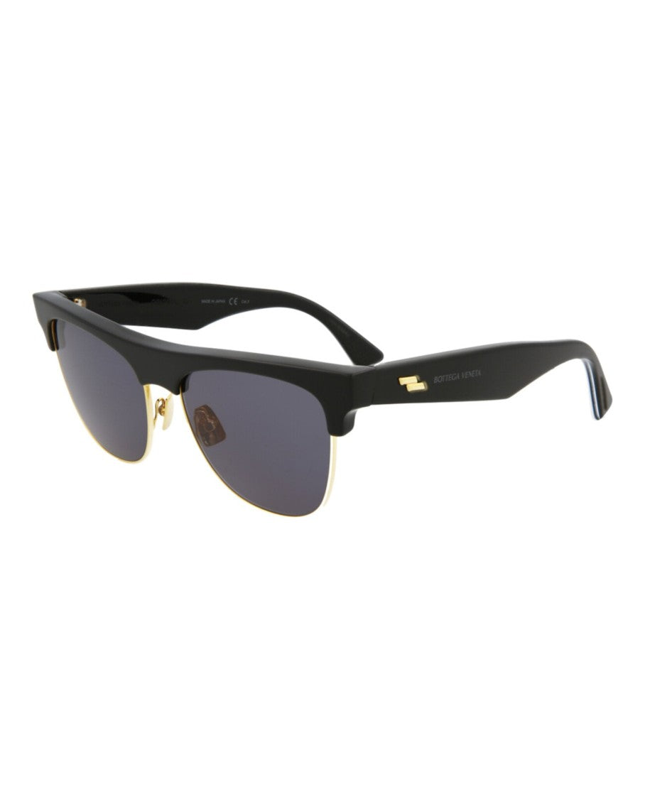 Bottega Veneta Square-Frame Acetate Sunglasses With Gold Accents