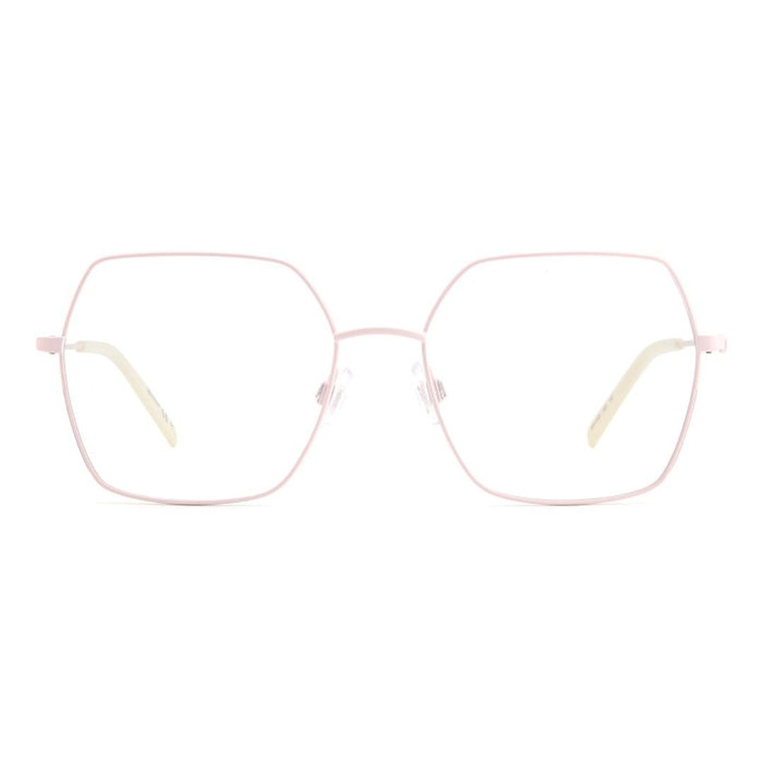 M Missoni Mmi 0082 Delicate Metal Frame Sunglasses With Oversized Square Lenses
