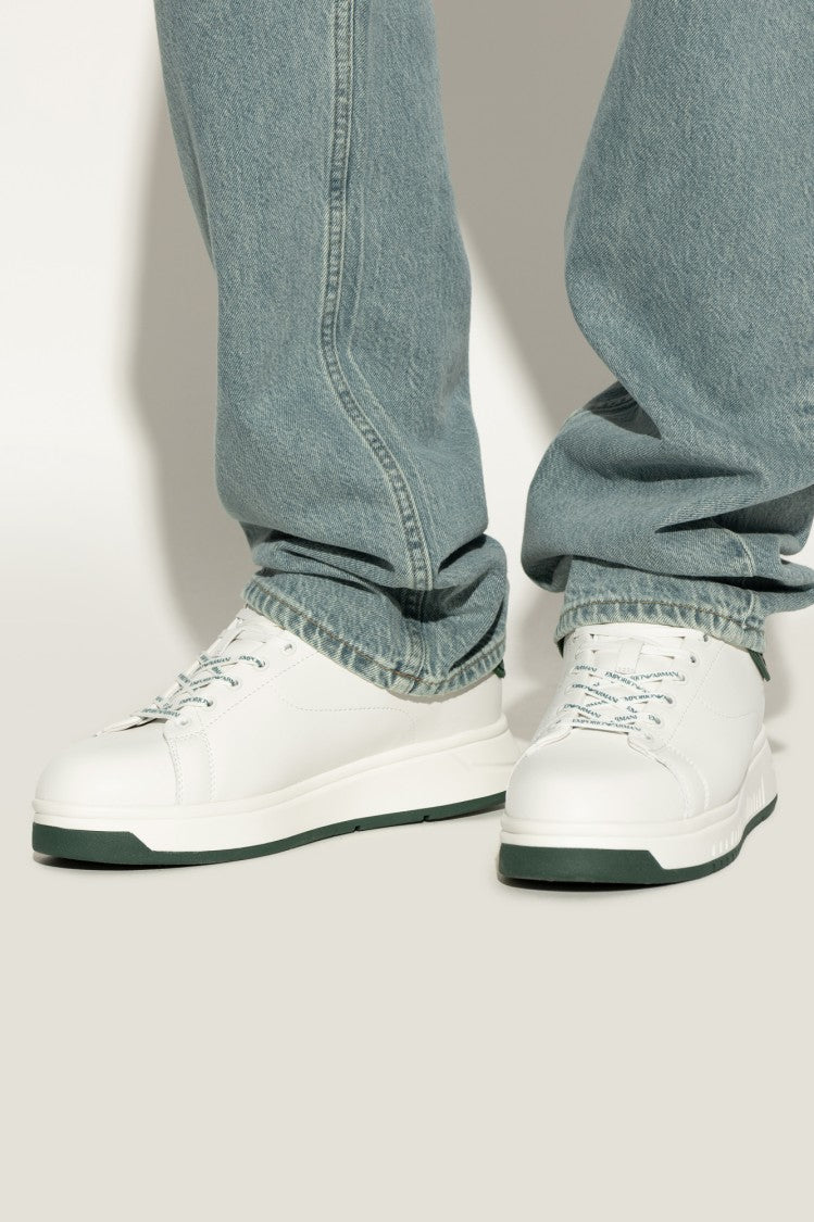 Emporio Armani Sports Shoes On Platform