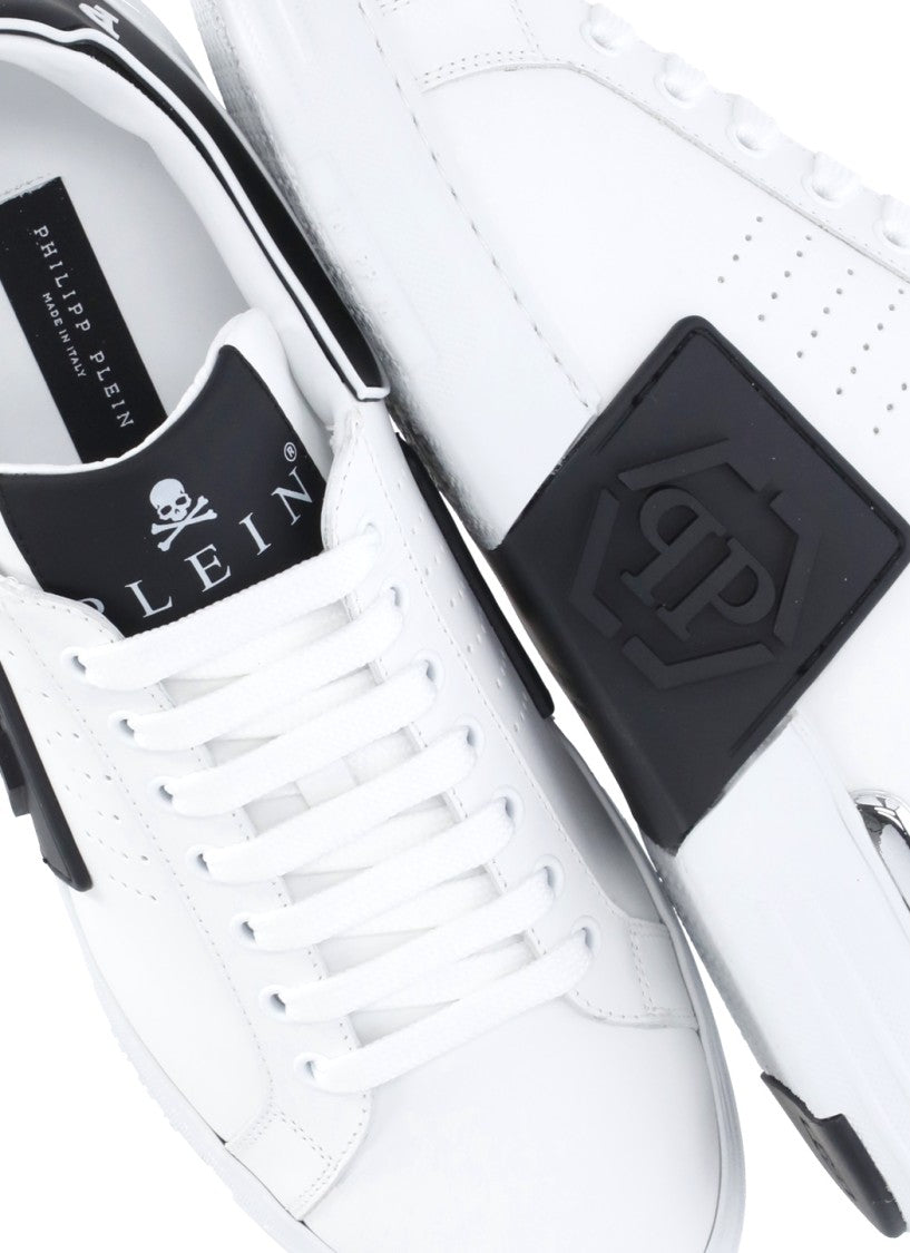 Philipp Plein Lo-Top Hexagon Sneakers
