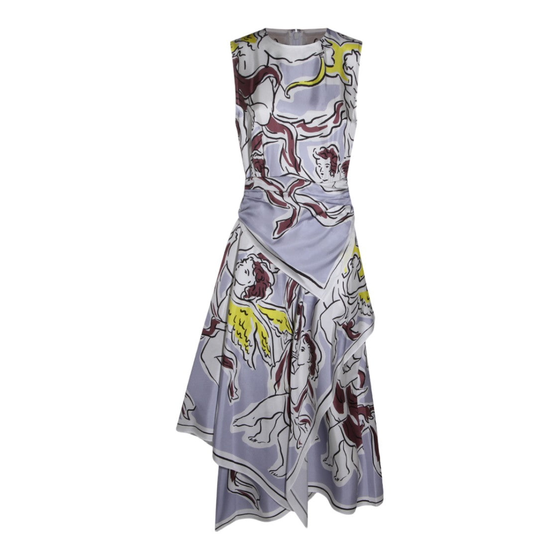 Tory Burch Floral Print Sleeveless Dress