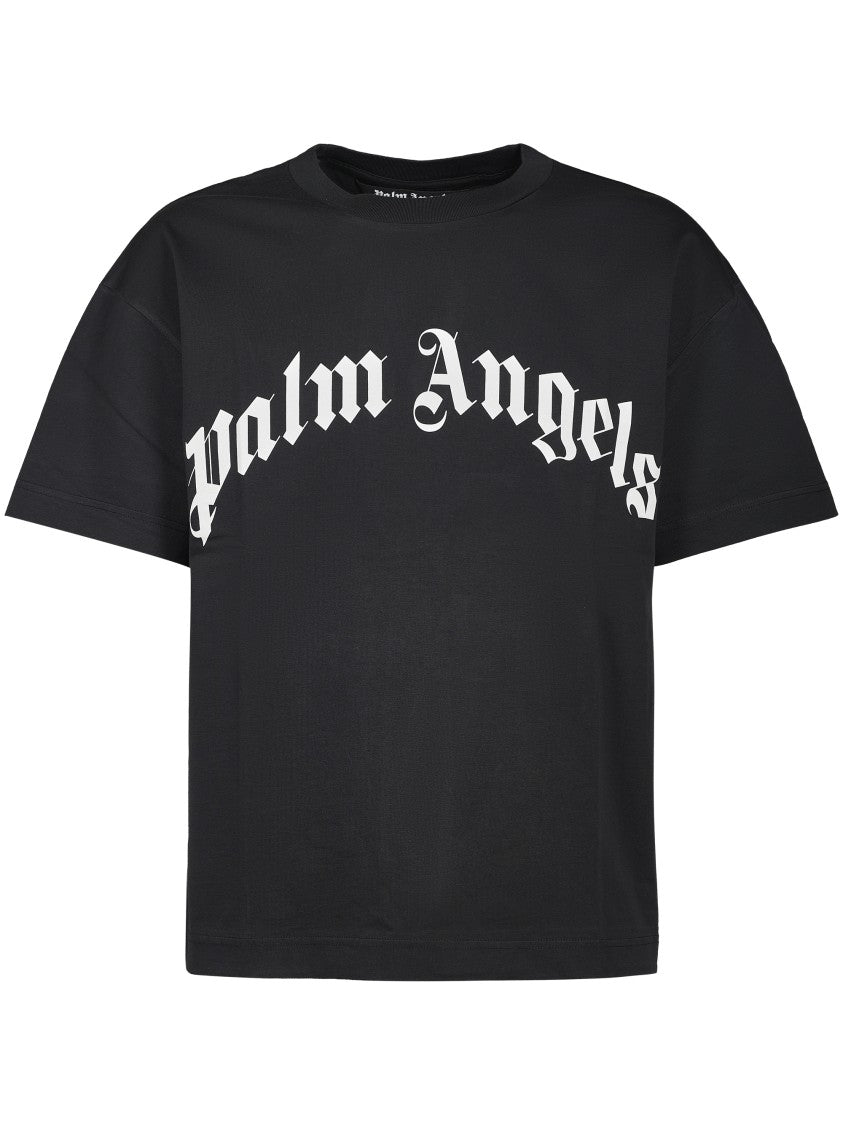 Palm Angels Relaxed-Fit T-Shirt With Bold Graphic Print