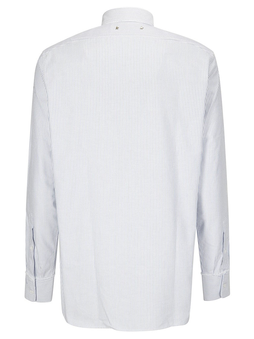 Golden Goose Long Sleeve Striped Shirt