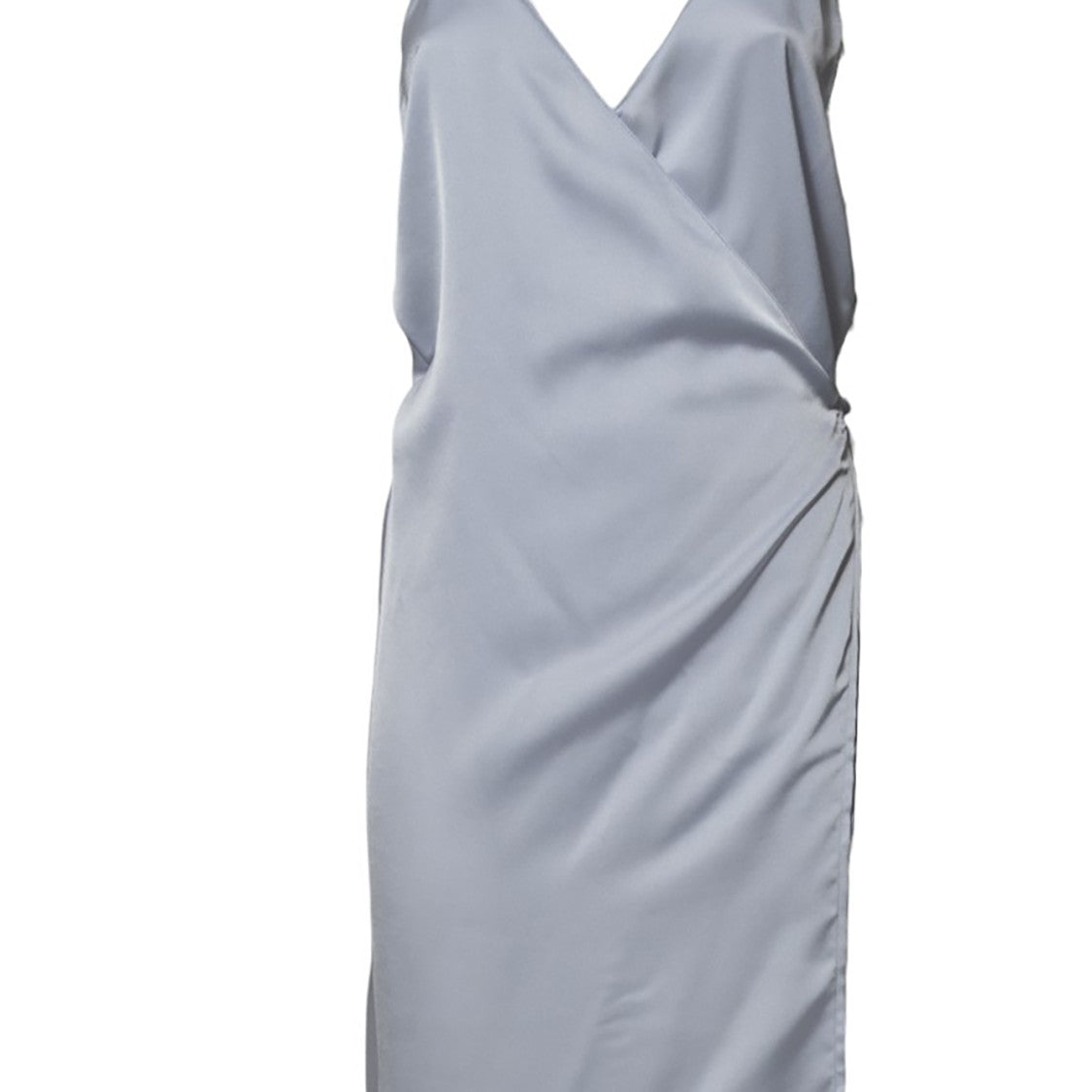 Nine Minutes Slip-Style Maxi Dress With Crisscross Straps