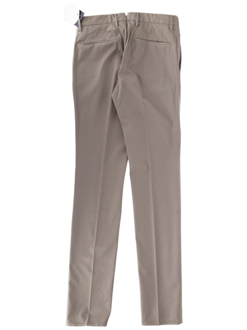 Incotex Straight-Leg Tailored Trousers With Smooth Fabric Finish