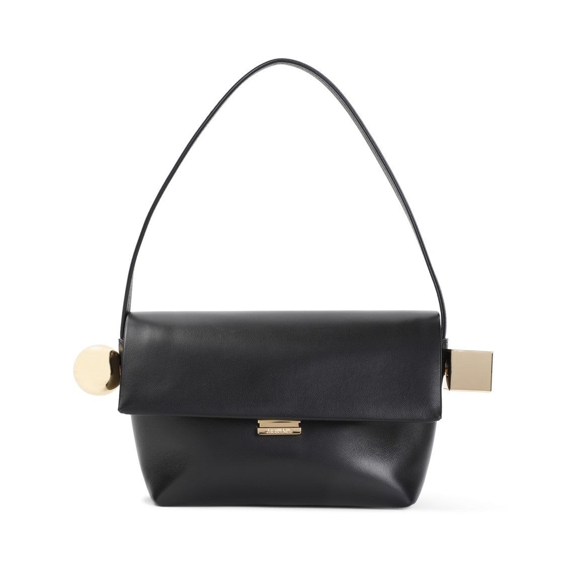 Jacquemus Black Leather Handbag