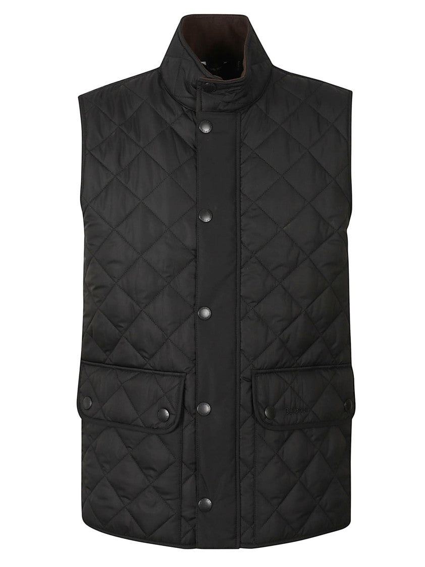 Barbour Sleeveless High-Collar Quilted Jacket