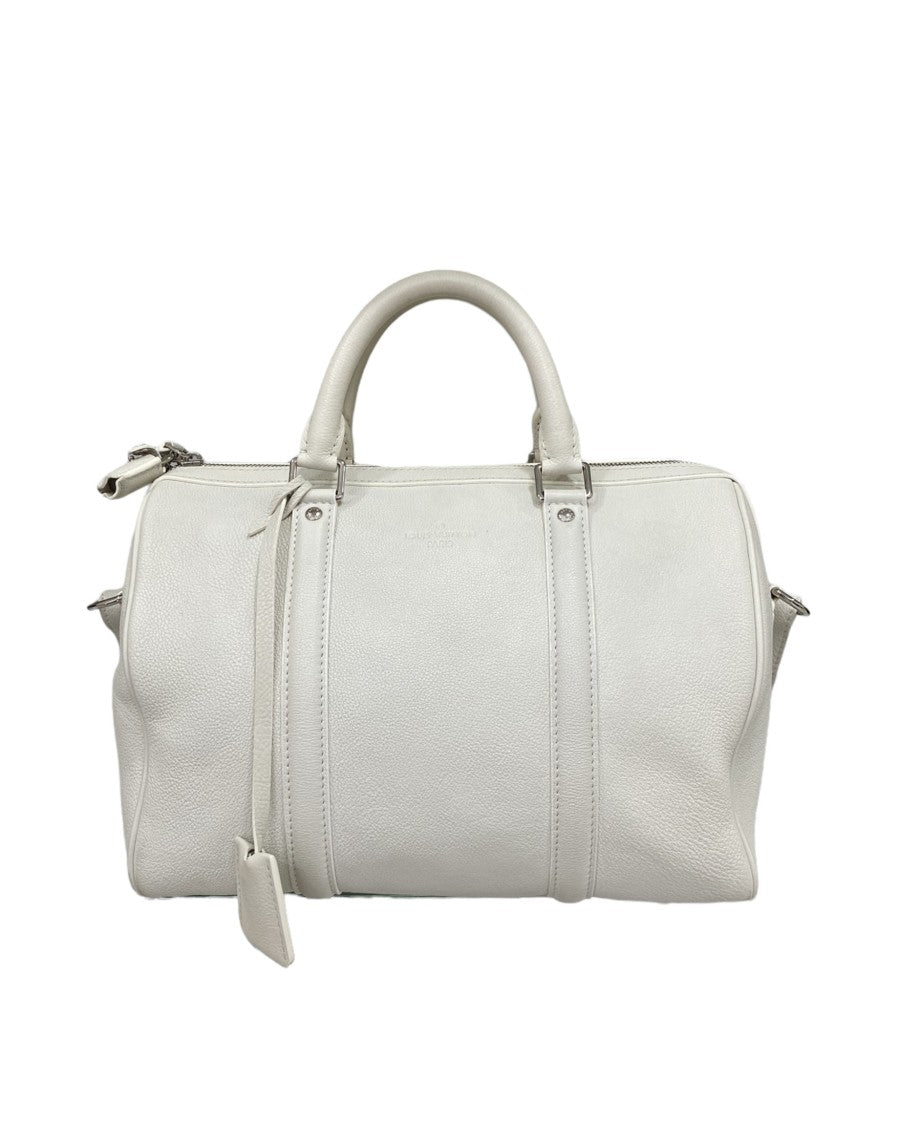 Louis Vuitton White Sofia 30 Handbag