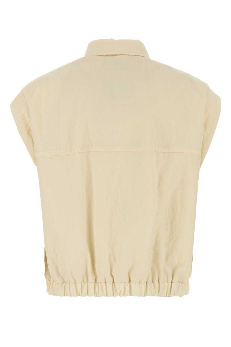 Herno Cream Nylon Vest
