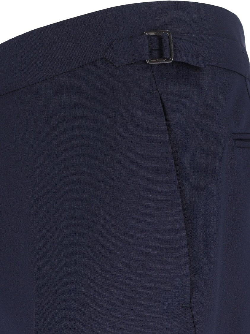 Tom Ford Navy Shelton Two Piece Wool Suit