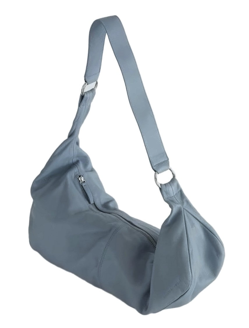 Paloma Wool Elongated Leather Hobo Shoulder Bag