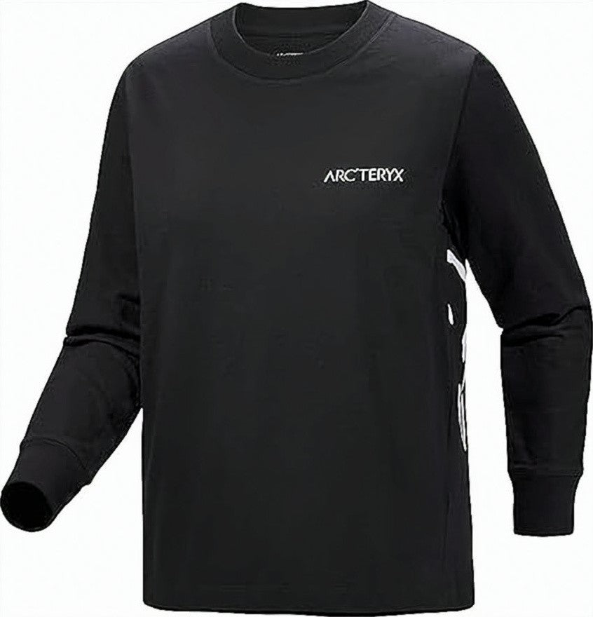 Arc'teryx Long-Sleeve Black Crew Neck Shirt