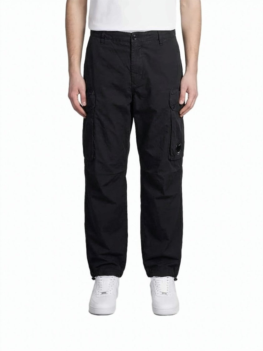 C.P. Company Cargo-Style Straight-Leg Pants With Adjustable Drawstrings