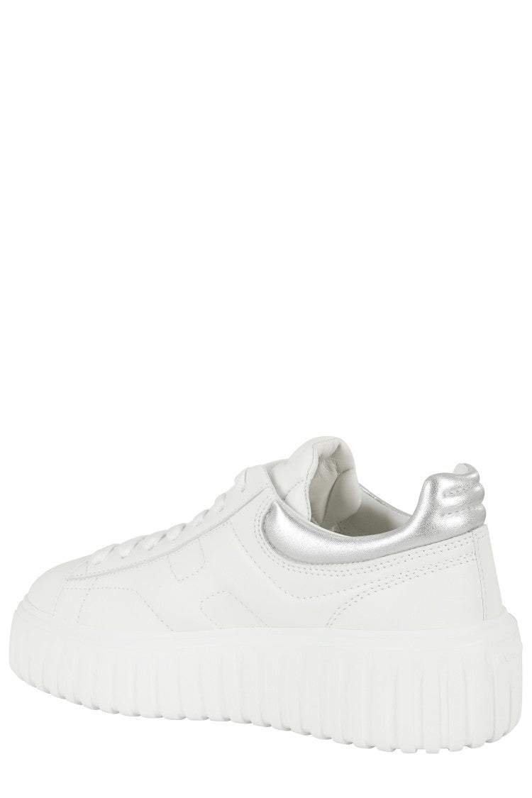 Hogan H Stripes Lace-Up Sneakers