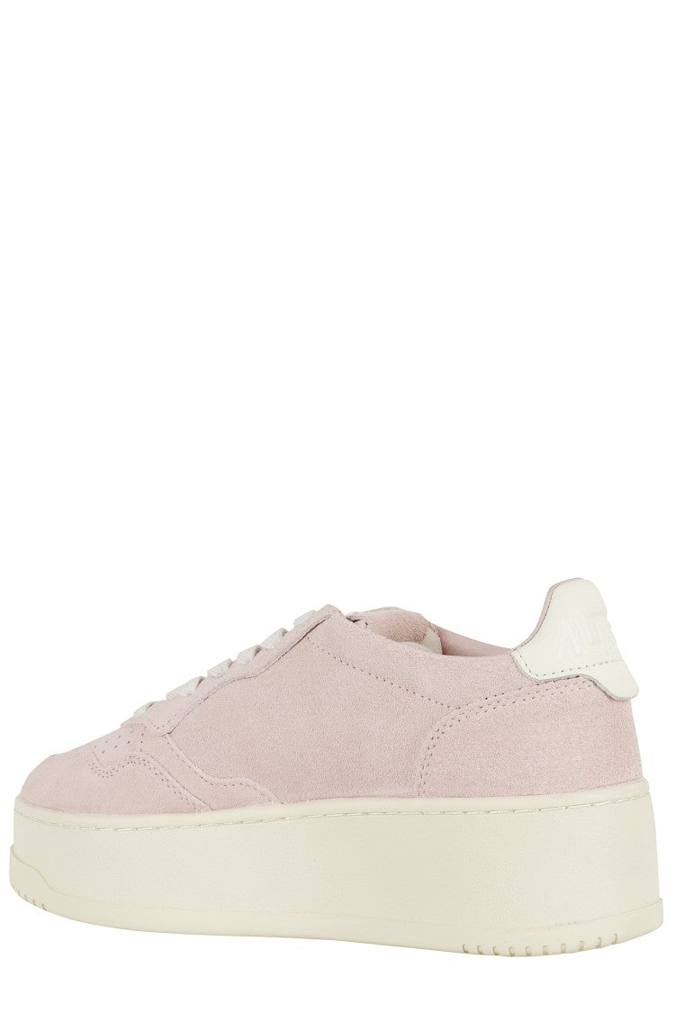 Autry White Platform Low Sneaker