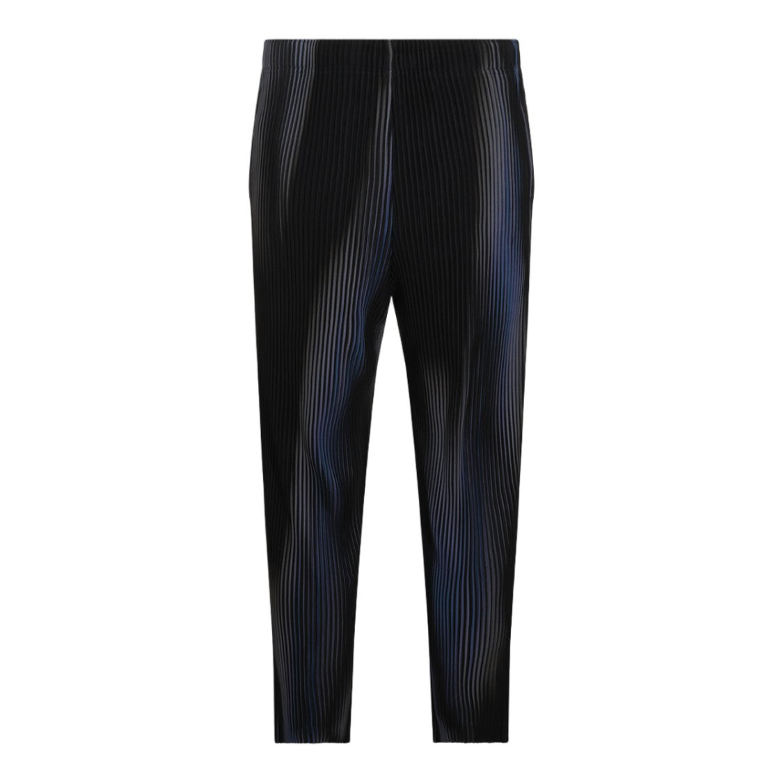 Homme Plissé Issey Miyake Pleated Trousers With Tapered Silhouette And Subtle Sheen