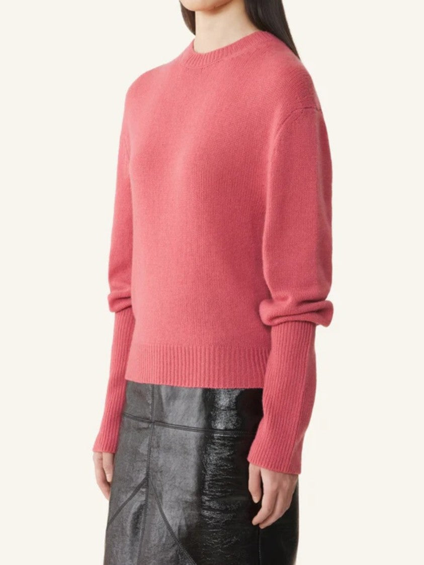 Lanvin Gros-Grain Knot Detail Cashmere Jumper