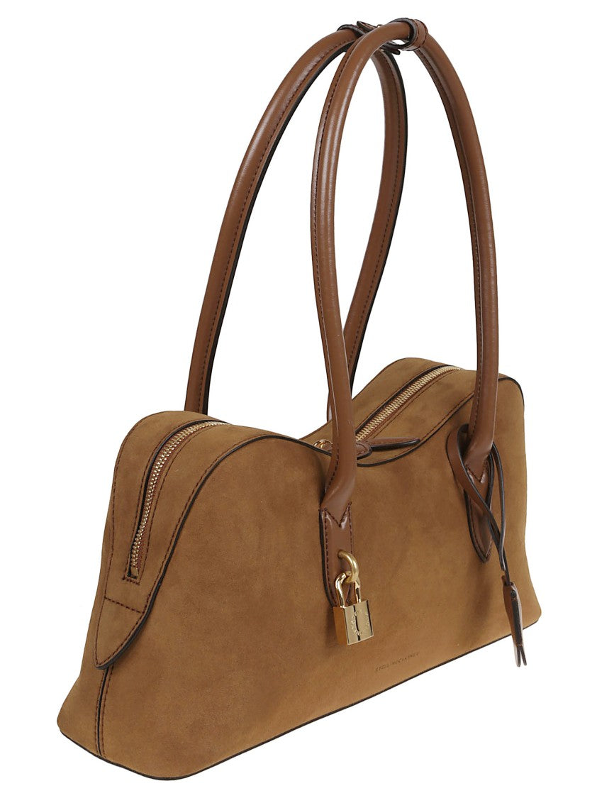 Stella Mccartney Brown Crossbody Bag With Structured Silhouette