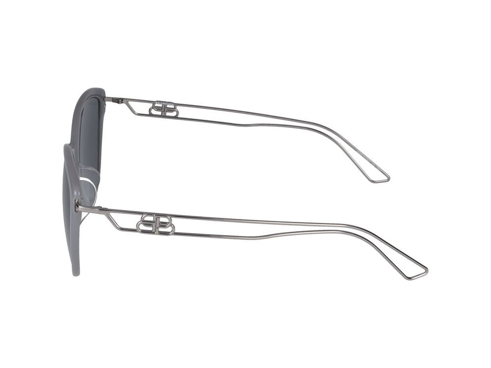 Balenciaga Sunglasses Bb0057sk 004 Grey Ruthenium Grey 55/16/140
