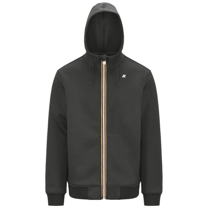 K-Way Lightweight Scuba Jacket With Adjustable Hood And Sporty Trim