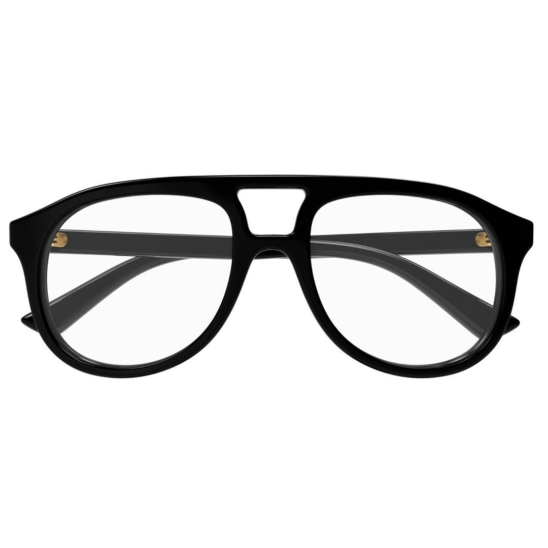 Gucci Gg1320o Bold Black Acetate Eyeglasses