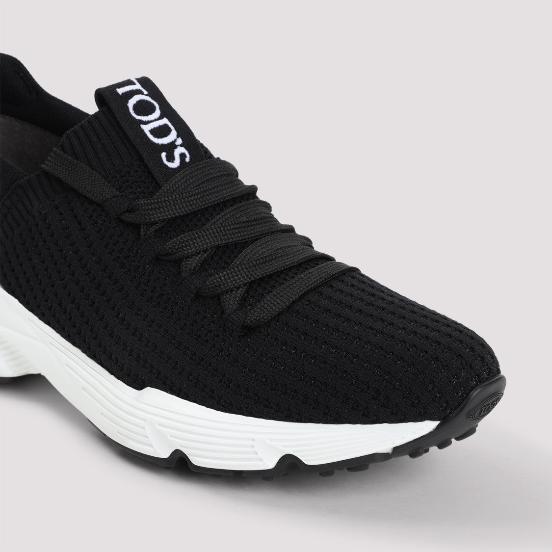 Tod's Tods Black Textile Sneakers