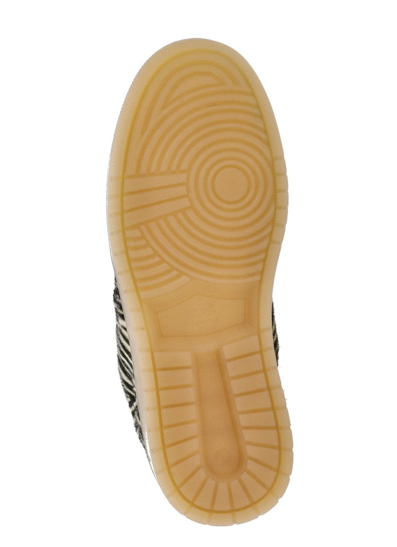 Evenu Equal Multicolor Calf Hair Low-Top Sneakers
