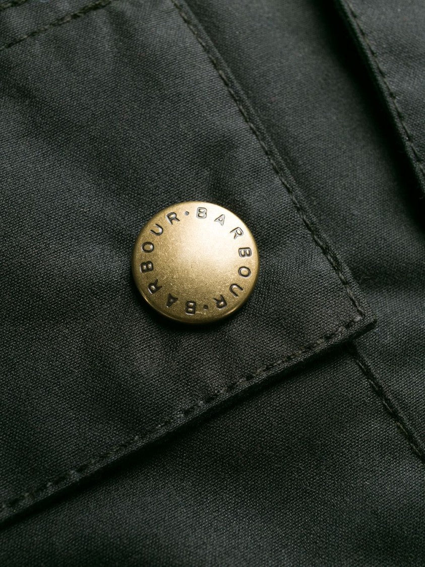Barbour Reelin Waxed Long-Sleeve Jacket