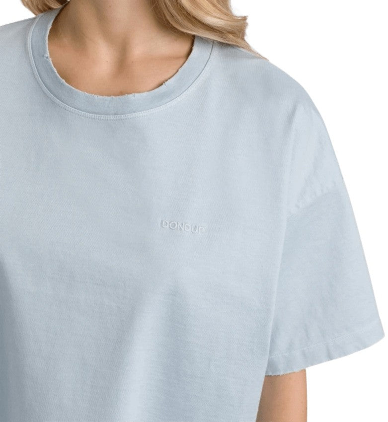 Dondup Cropped Lightweight Jersey T-Shirt