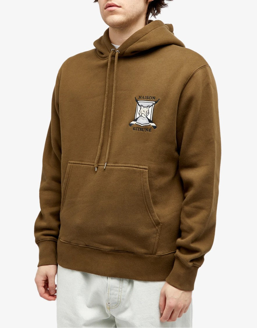 Maison Kitsuné College Fox Logo Hoodie