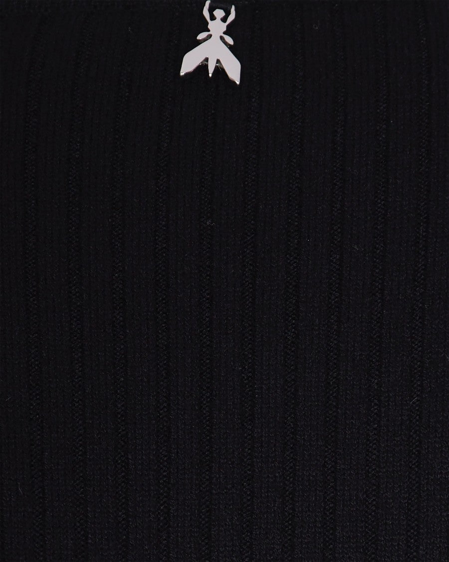 Patrizia Pepe Ribbed Knit Midi Dress