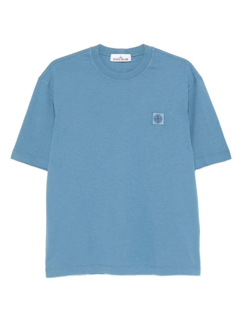 Stone Island Logo-Patch Short-Sleeve T-Shirt