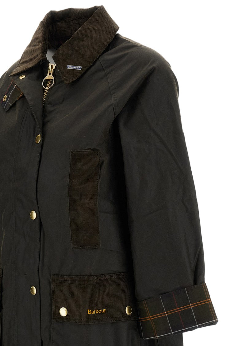 Barbour Green Icons Modern Beaufort Waxed Cotton Jacket