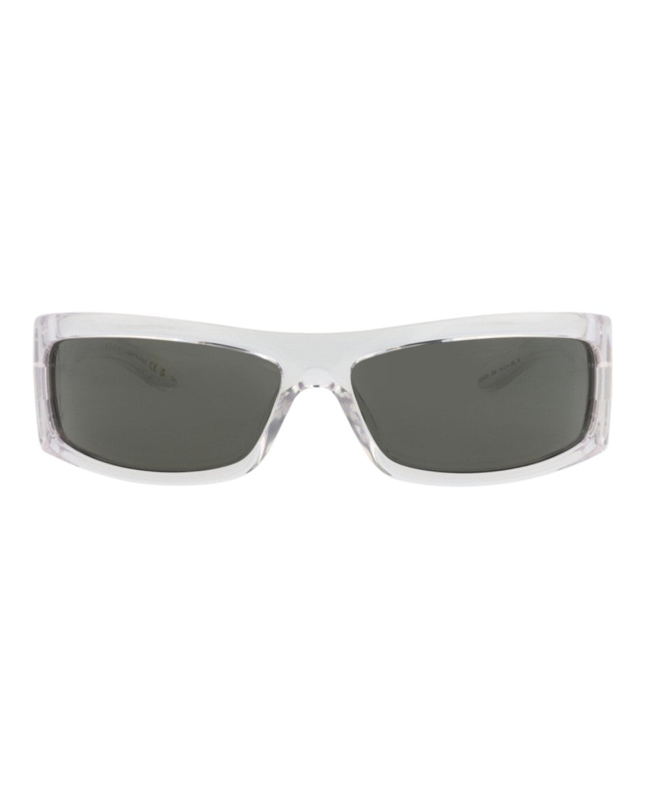 Gucci Shield-Frame Injection Sunglasses