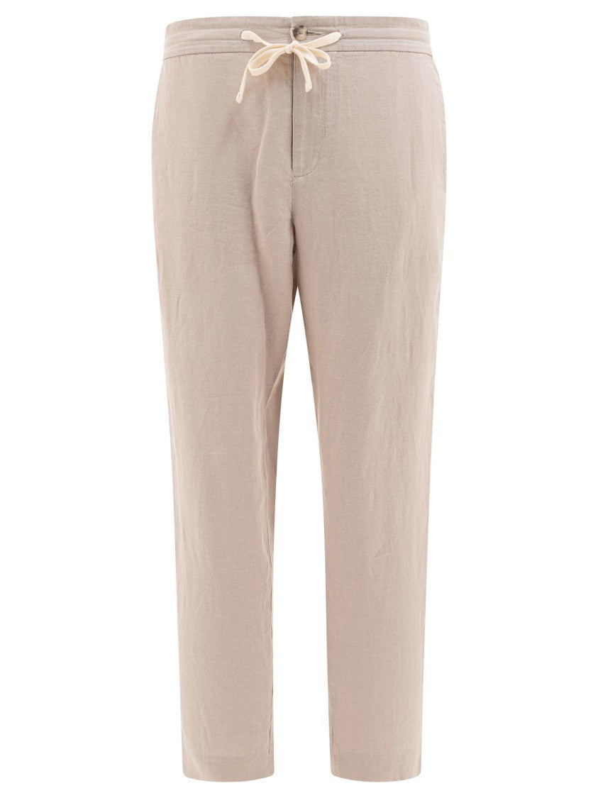 Vince Beige Hemp Trousers