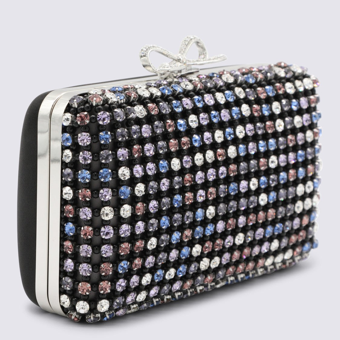 Self-Portrait Multicolor Embellished Clutch
