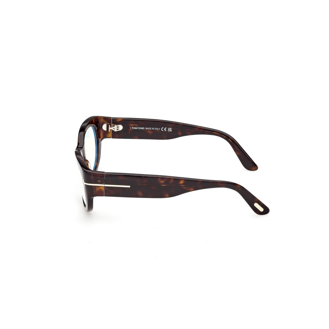 Tom Ford Ft6133-B Tortoiseshell Oval Acetate Eyeglasses