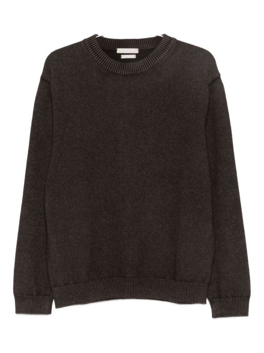 Daniele Fiesoli Crewneck Cashmere Sweater With Relaxed Fit