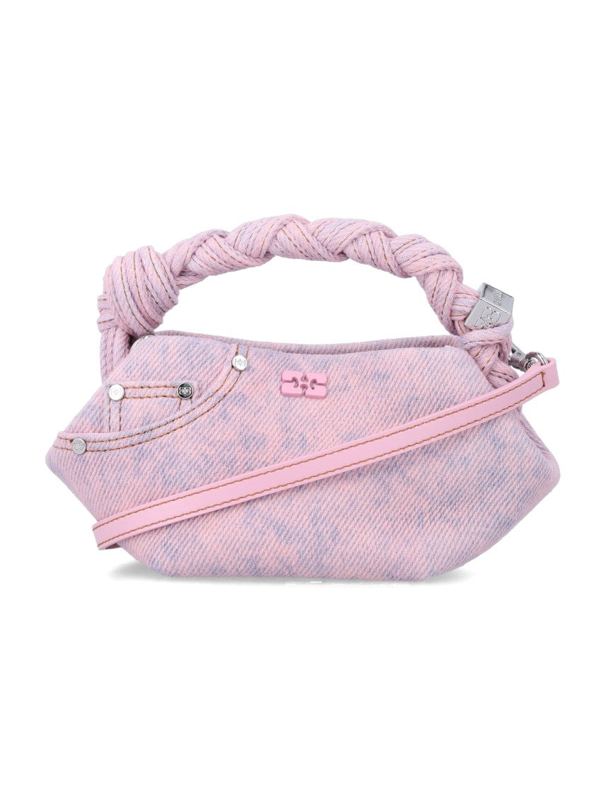 Ganni Bou Small Denim Handbag Bag
