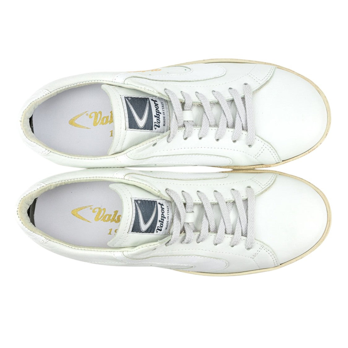 Valsport Tournament Classic Leather White Sneakers