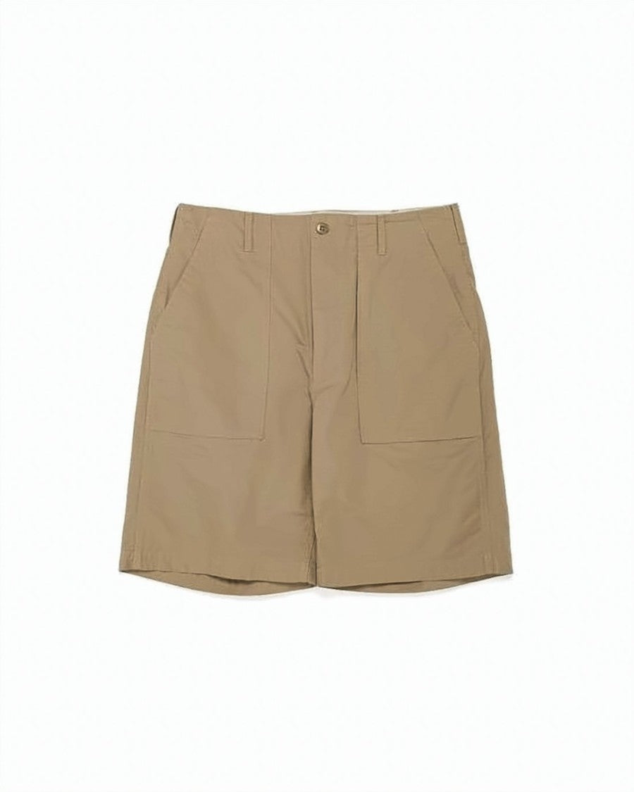 Engineered Garments Mid-Thigh Length Cotton Shorts With Structured Design
