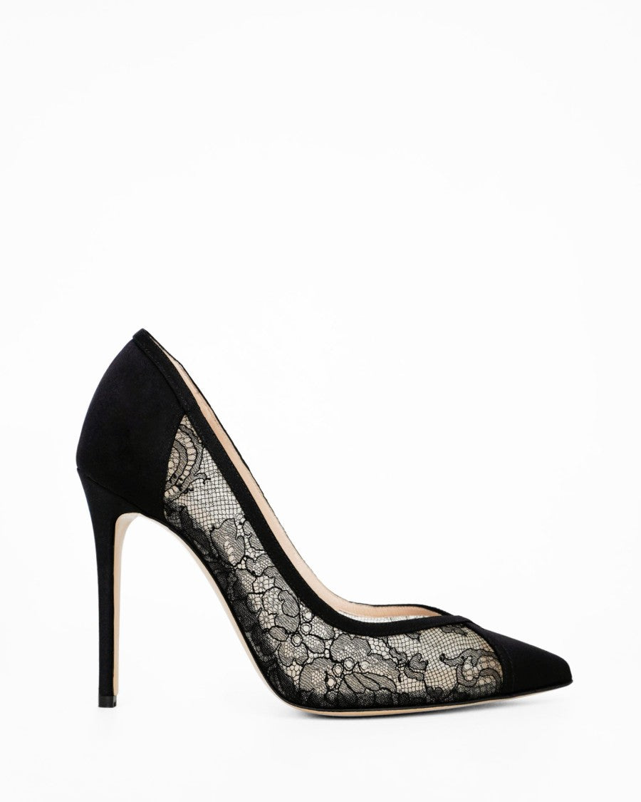 Andrea Wazen Nora Lace Pump - 105 Mm