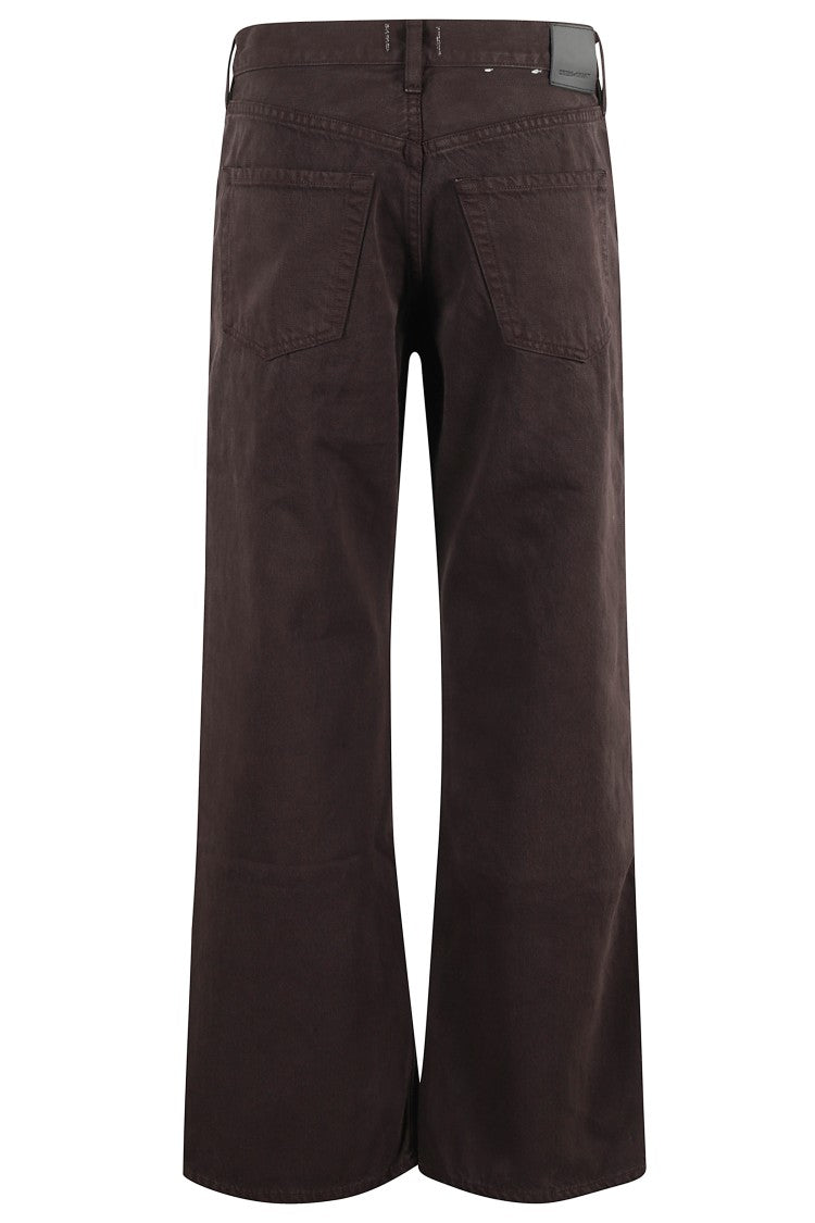 Citizens Of Humanity Low Rise Twill Easy Straight Pants