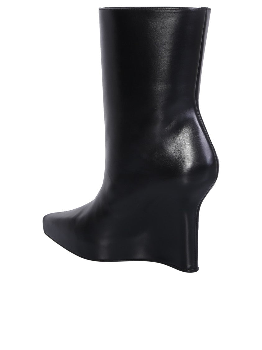Givenchy Black Pointed Toe Ankle Boots