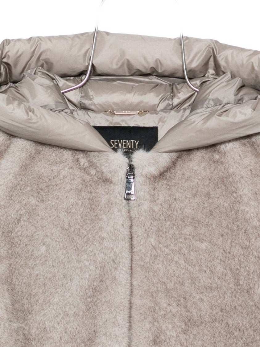 Seventy Sergio Tegon Giacconi Grigio Sleeveless Coat