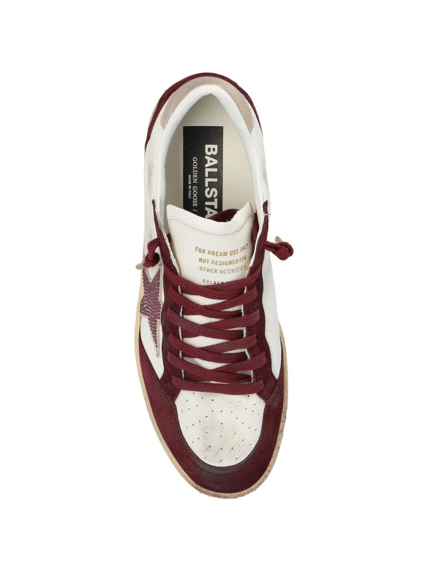 Golden Goose Silk And Nylon Two Tone Sneakers