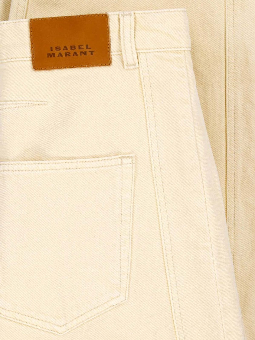 Isabel Marant High-Waisted Relaxed Straight-Leg Jeans