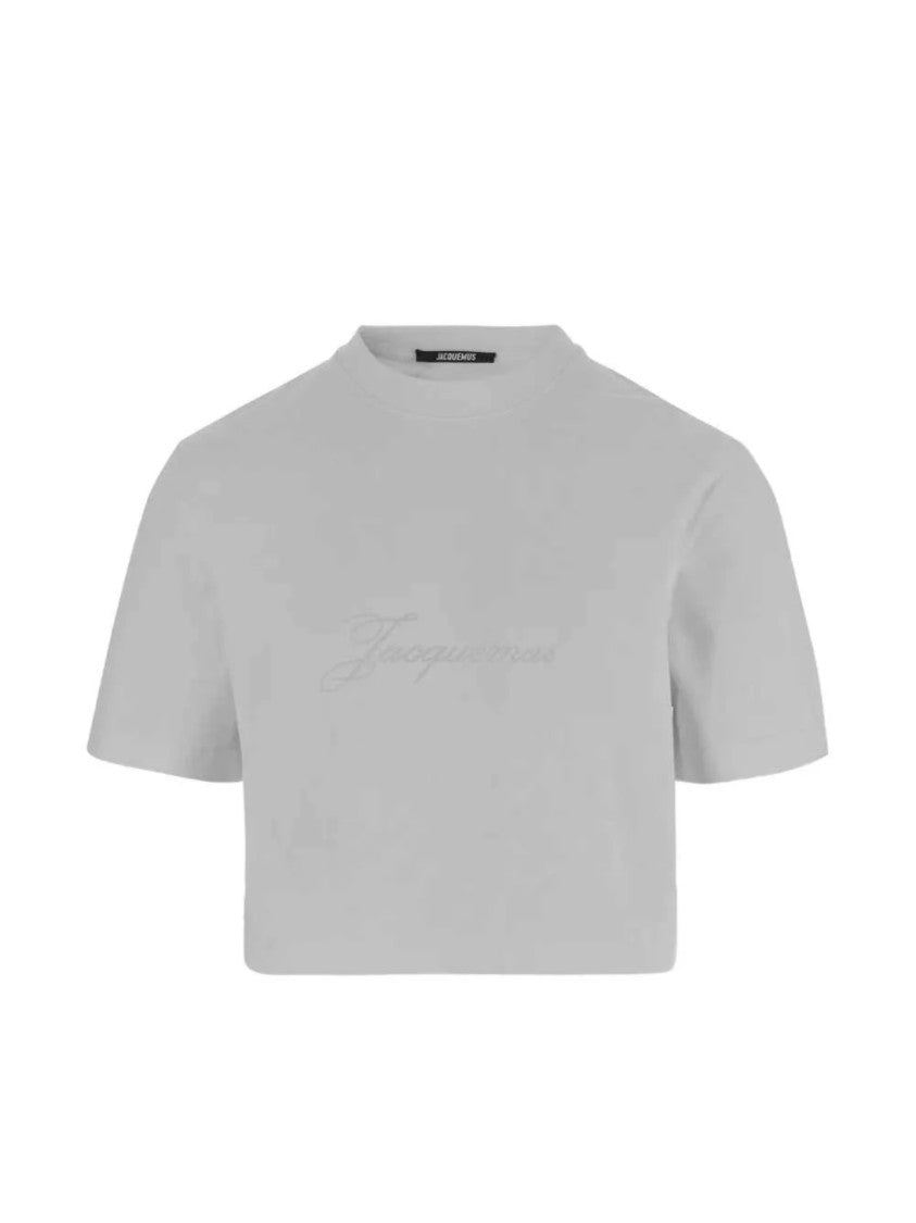 Jacquemus Cropped Short-Sleeve T-Shirt