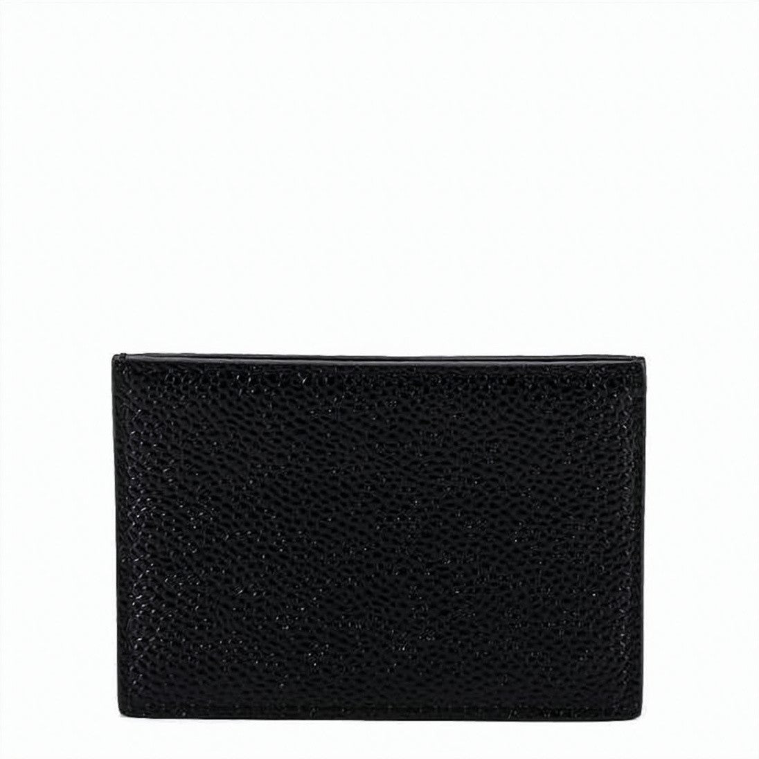 Thom Browne Compact Textured Calf Leather Cardholder