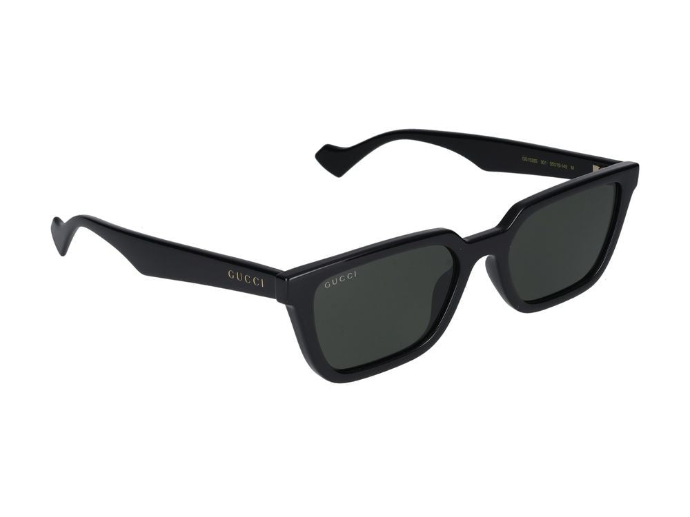 Gucci Black Bold Square Injected Sunglasses